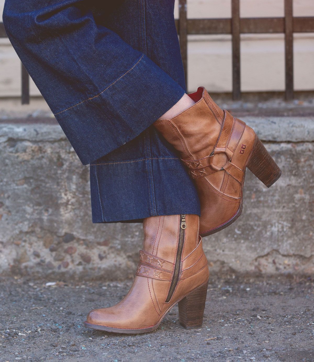 NEW Bed Stu Becca Ankle on sale Boot Rustic Tan Brown Women's 8.5 MSRP $245