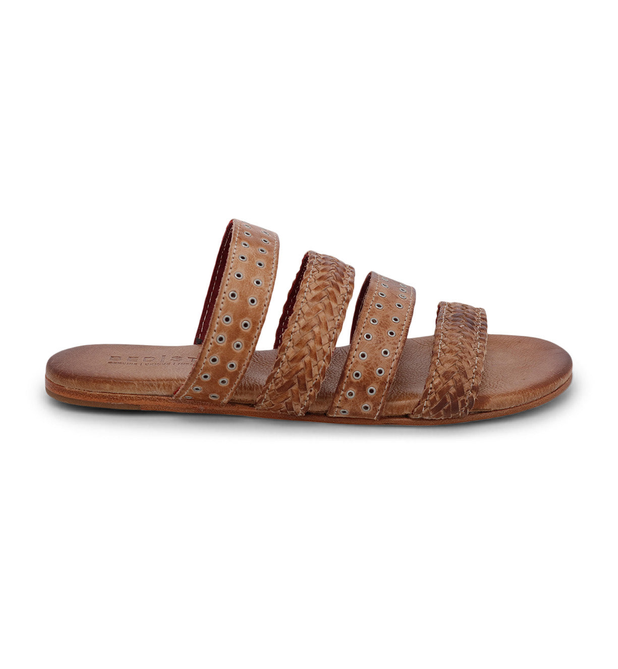 A women's Henna sandal with studded straps by Bed Stu.